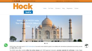 
                            4. HOCK India - CMA, CPA, and CIA Certification Classes and ...