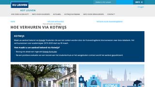 
                            2. Hoe verhuren via Kotwijs – Kot Leuven