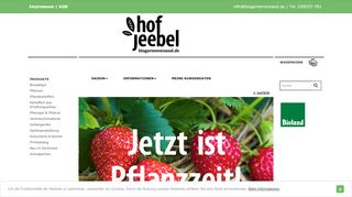 
                            2. Hof Jeebel | Biogartenversand