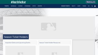 
                            4. Holders | Season Tickets | Seattle Mariners - MLB.com