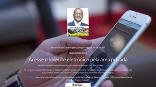 
                            4. Holerite Eletrônico | Veja Aqui | Prefeitura da Cidade de São ...