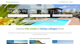 
                            5. Holiday cottages, villas, apartments & more - Book with ...