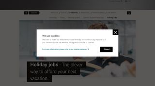 
                            7. Holiday jobs | Daimler > Careers > Students > Holiday jobs