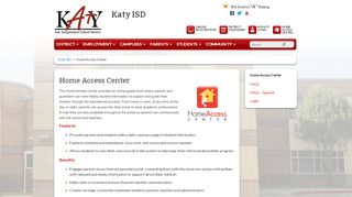 
                            1. Home Access Center - Katy ISD