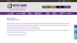 
                            2. Home Access Center - Upper Darby School District