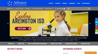 
                            3. Home » AISD - Arlington ISD