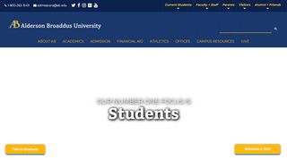 
                            2. Home | Alderson Broaddus University | Top Ranking College Offering ...