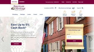 
                            1. Home | American Heritage Credit Union