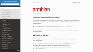 
                            5. Home - Armbian Documentation