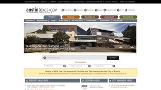 
                            5. Home | AustinTexas.gov - The Official Website of the City of Austin