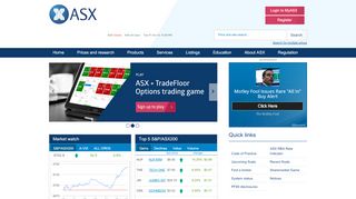 
                            1. Home - Australian Securities Exchange - ASX