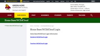 
                            6. Home Base/NCEdCloud Login / Home Base/NCEdCloud Login