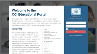 
                            6. Home - CCI Portal