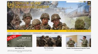 
                            8. Home | Center for the Army Profession and …