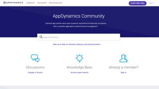 
                            2. Home - Community | AppDynamics