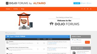 
                            6. Home - ⛩ Dojo Forums by Altaro