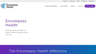 
                            1. Home | Encompass Health