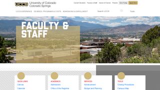 
                            9. Home | Faculty and Staff | University of Colorado Colorado Springs