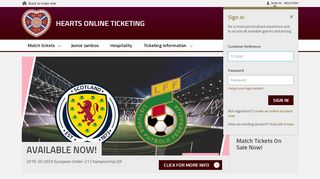 
                            8. Home - Heart of Midlothian eTickets - TM Guides