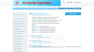 
                            9. Home - Home | All India Bar Examination