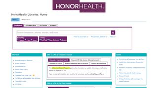 
                            8. Home - HonorHealth Libraries - AZHIN at Arizona Health ...