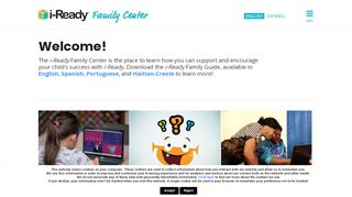 
                            9. Home - i-Ready Central Resources | Family Center
