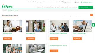 
                            2. Home | India | Patient Care And Service | Fortis Healthcare