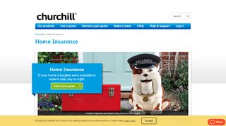 
                            10. Home insurance | Get a home insurance quote | Churchill
