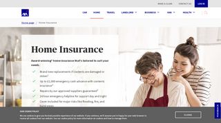 
                            3. Home Insurance Quotes - Award Winning Cover from AXA