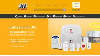 
                            3. Home - JFL Alarmes, maior fabricante de alarmes e …