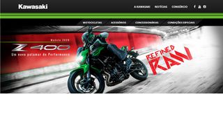 
                            8. Home - Kawasaki Motores do Brasil