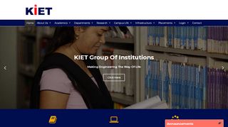 
                            3. Home - KIET College