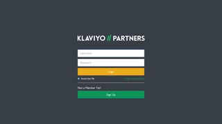 
                            2. Home | Klaviyo Portal | Klaviyo