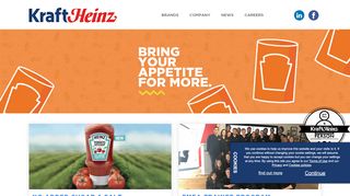 
                            10. Home - Kraft Heinz | Bring Your Appetite For More