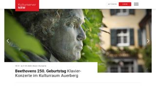 
                            6. Home - Kulturserver NRW