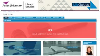 
                            9. Home - Law - LibGuides at Aston University