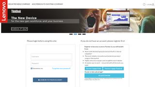 
                            3. HOME - Lenovo Partner Portal