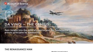 
                            8. Home | Leonardo Da Vinci - The Genius - Museum of Science, Boston