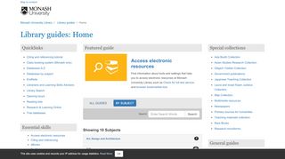 
                            7. Home - Library guides at Monash University