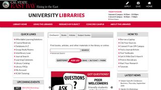 
                            9. Home - Library Homepage - LibGuides at California State ...