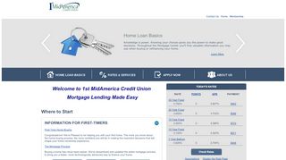 
                            4. Home Loan Basics - 1st MidAmerica Credit Union: Home