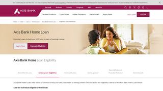 
                            5. Home Loan Eligibility Calculator - Axis Bank