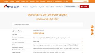 
                            9. Home Loan - help.icicibank.com