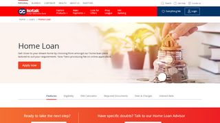 
                            5. Home Loan - Kotak Mahindra Bank