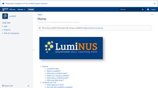 
                            9. Home - LumiNUS - Wiki.nus