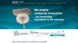 
                            5. Home - M2i - Materials innovation institute