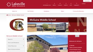 
                            3. Home - McGuire Middle School - ISD194.org