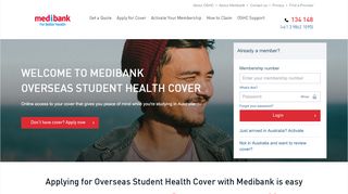 
                            9. Home | Medibank Overseas Students Health Cover