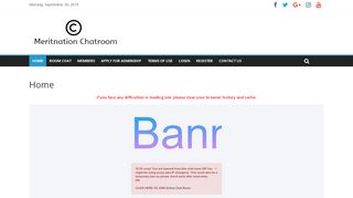 
                            3. Home - Merit Chat Room