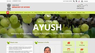 
                            3. Home | Ministry of AYUSH | GOI